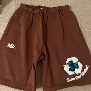 Madhappy Earth Day Collection Brown Shorts (Size Women’s Medium)